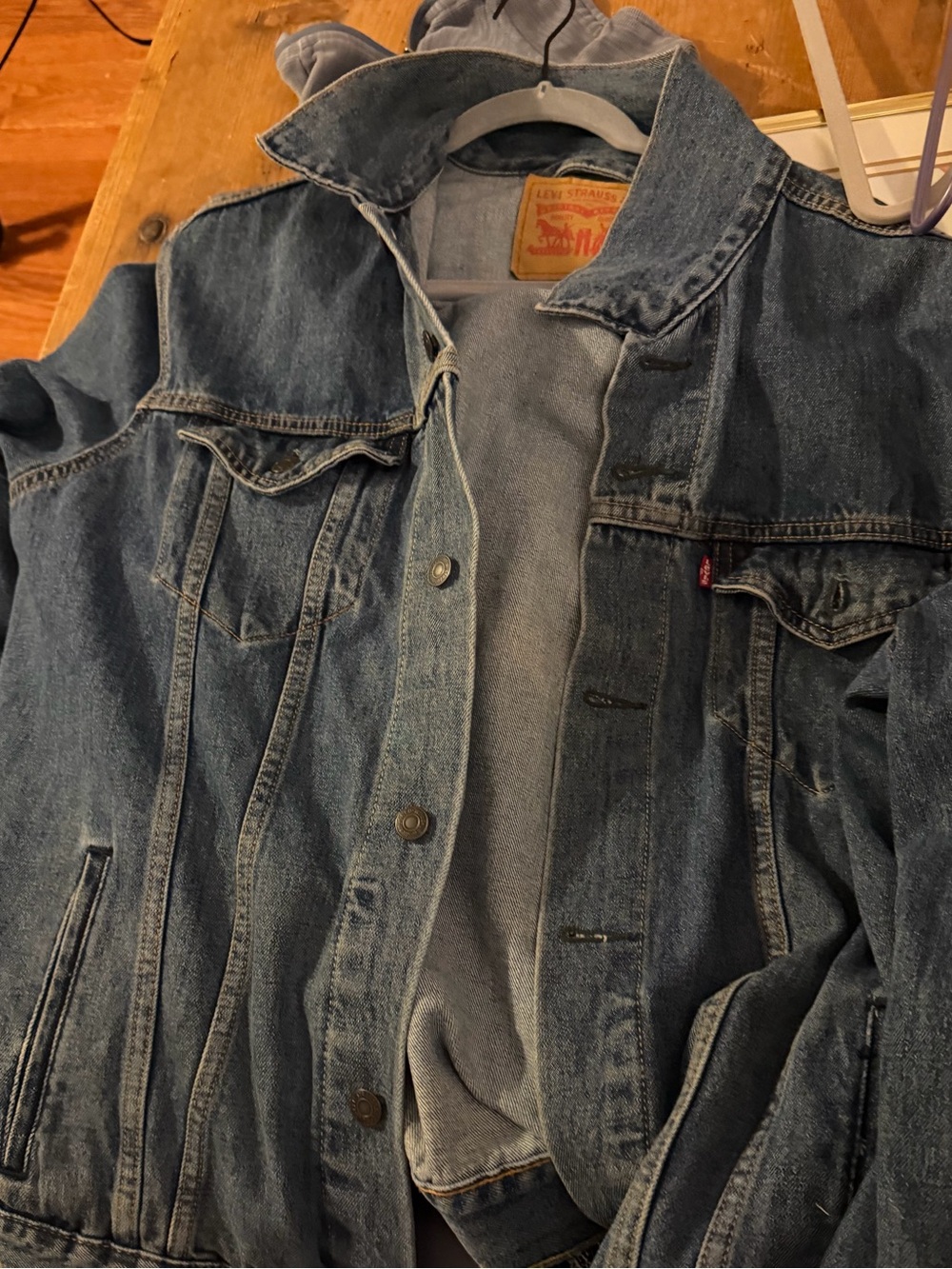 Levi's Blue Denim Shirt Jacket - Men's Lightweight